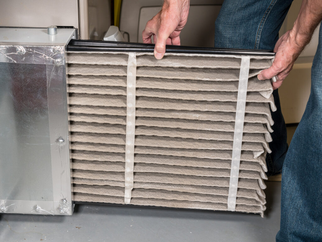 hvac filter changing