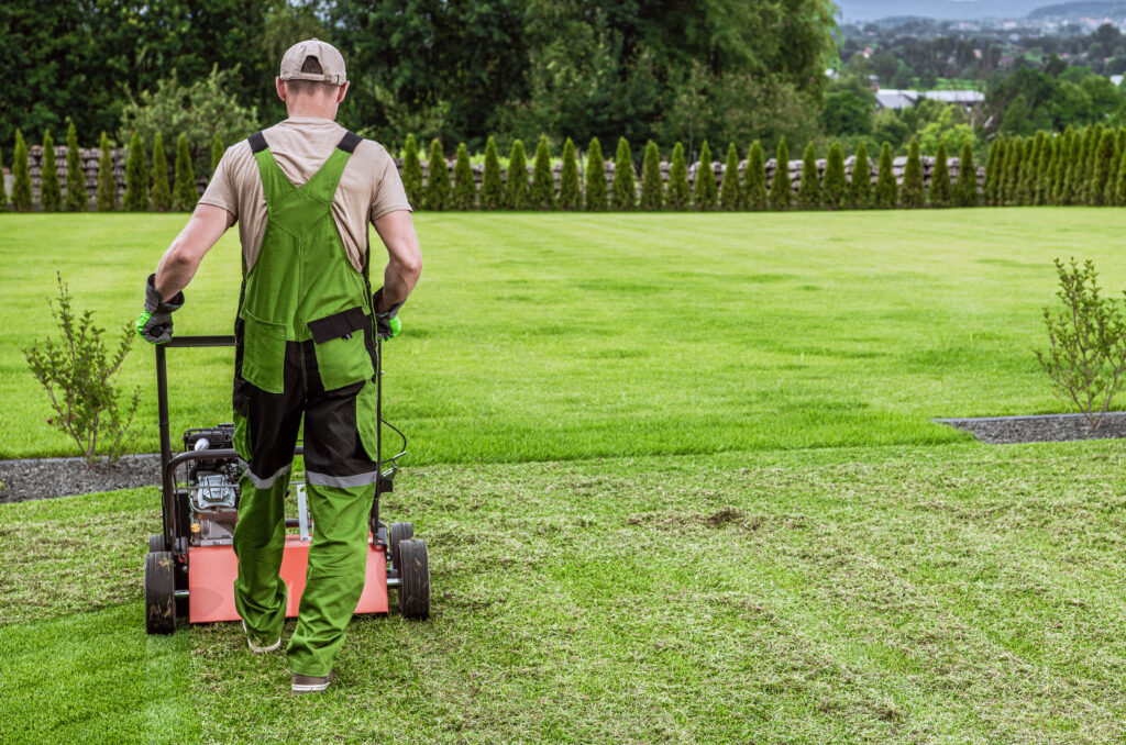 Protect Your AC: Why Lawn Mowing Direction Matters